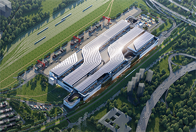 深圳yp街机综合物流枢纽中心|深圳·平湖南